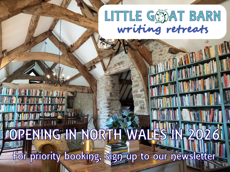 Announcement of Little Goat Barn writing retreats in 2026